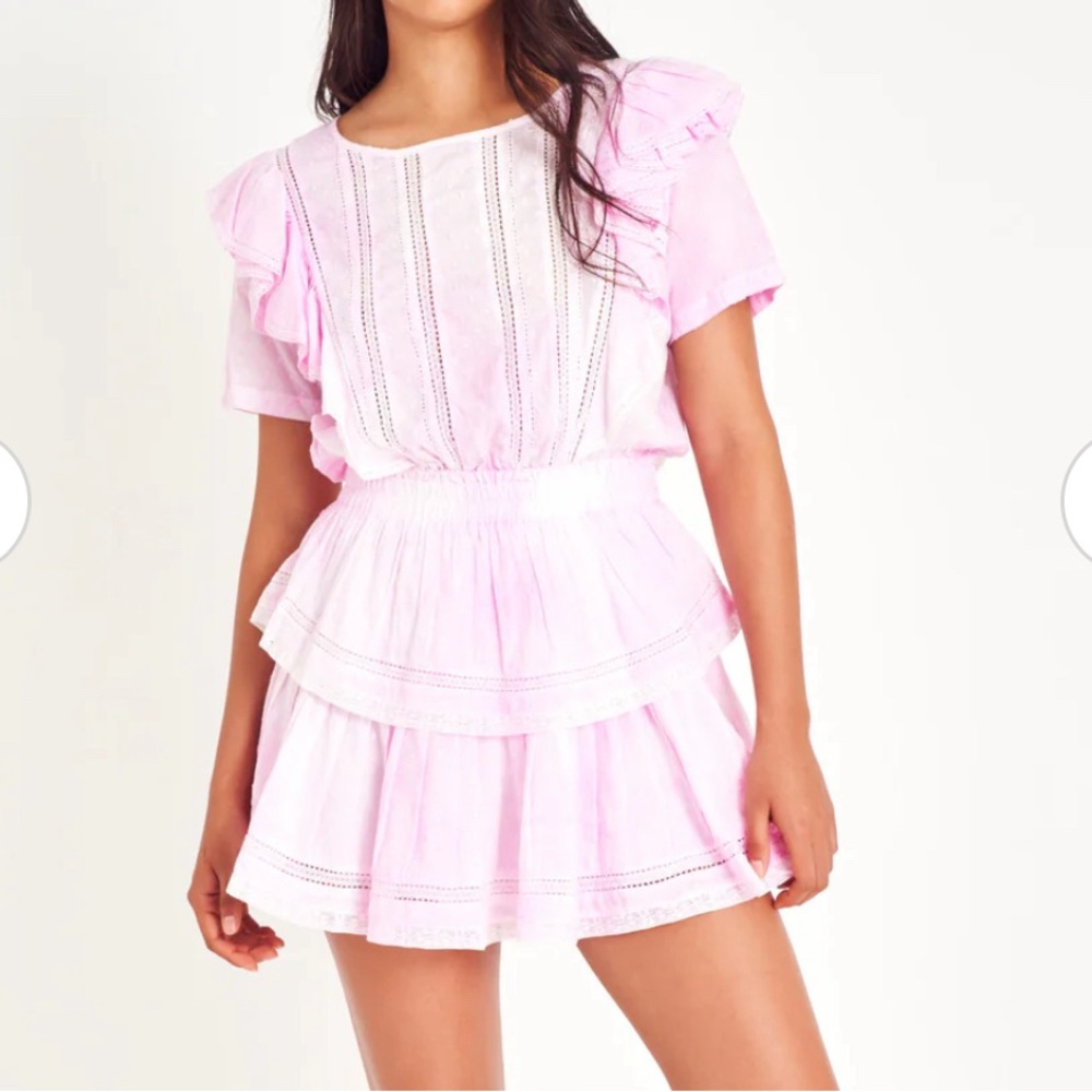 loveshack fancy natasha mini dress